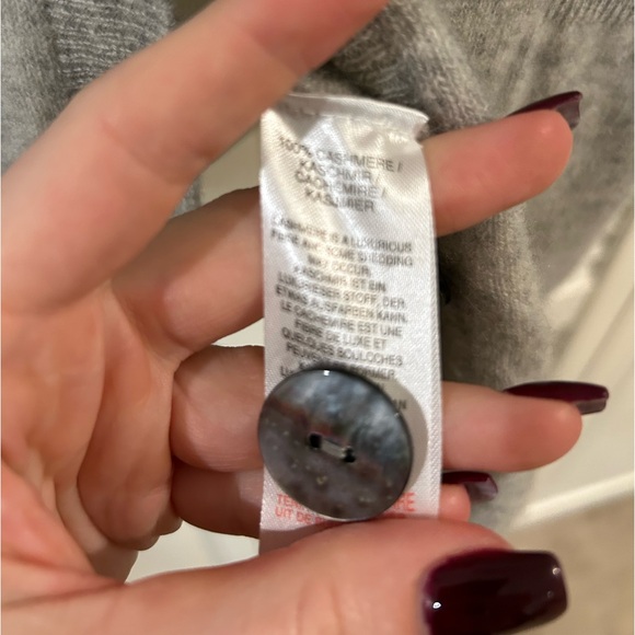 CRUSH 100% CASHMERE CARDIGAN - Picture 6 of 7